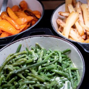 Green Beans, Carrots, Parsnips