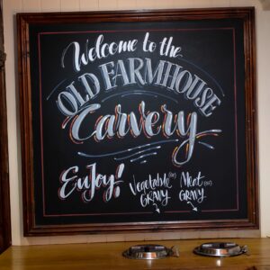 The Old Farmhouse Carvery Sign